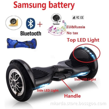 10'' inch electric skate board haveboards scooter handle